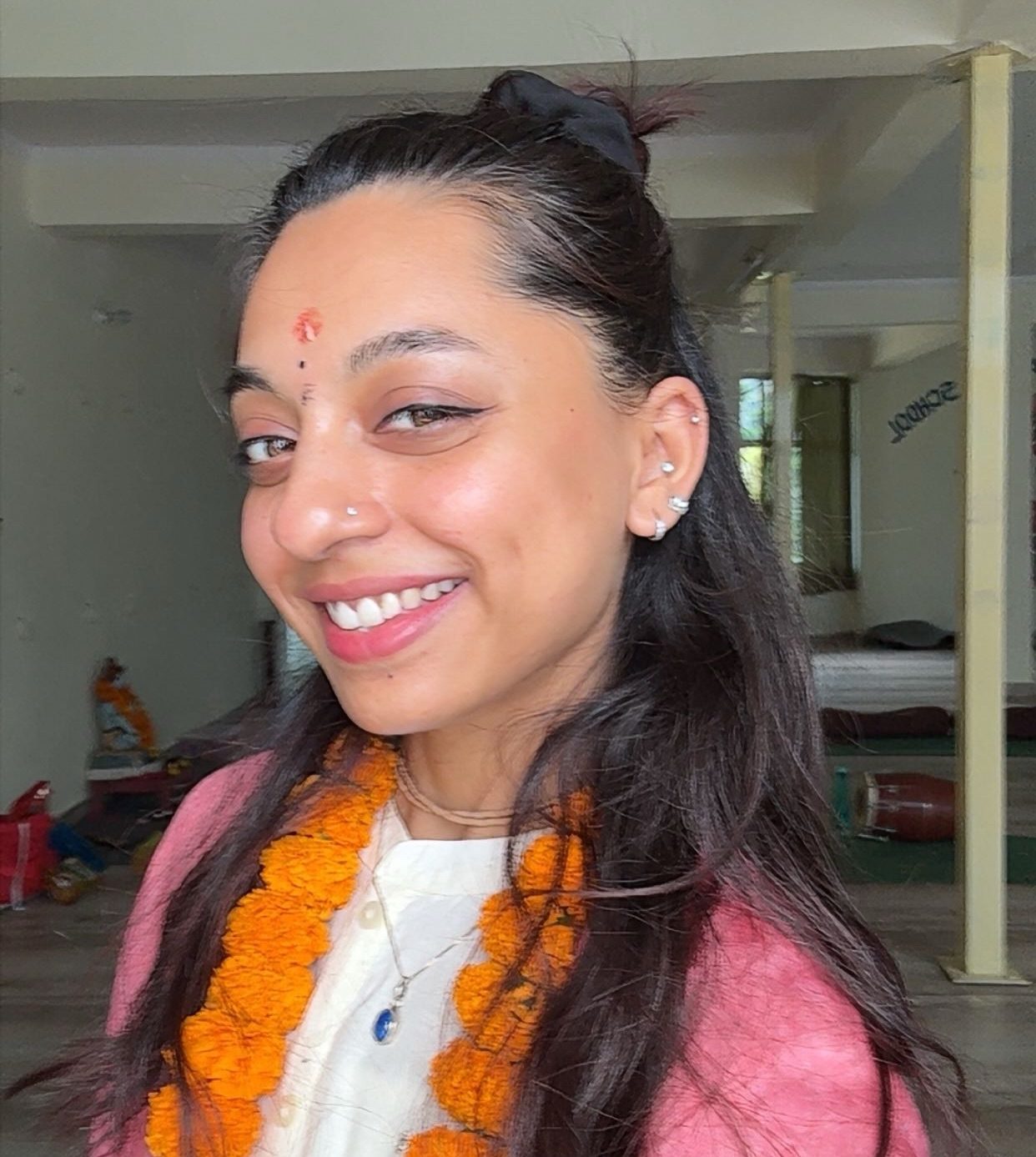 Garlands, gratitude and a very full heart